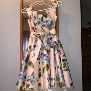 Flower Print Dress
